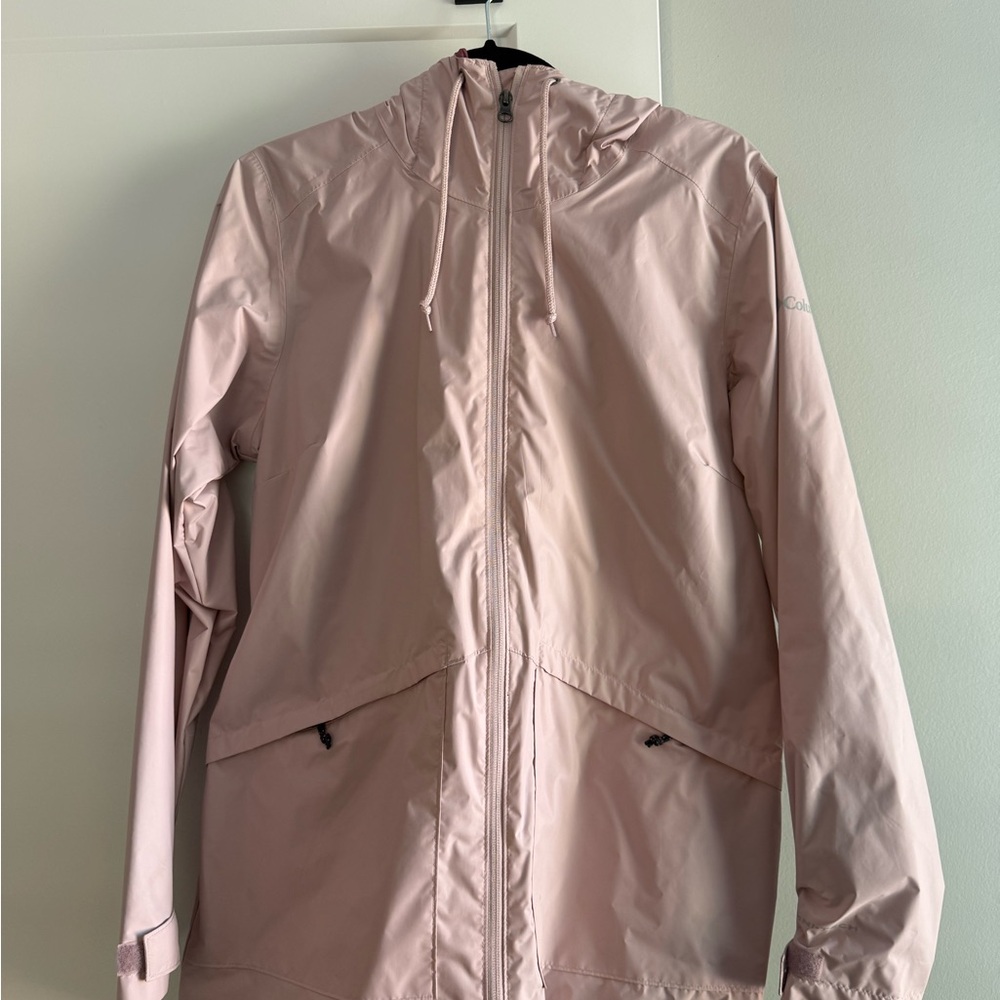 Columbia Pink Rain Jacket
